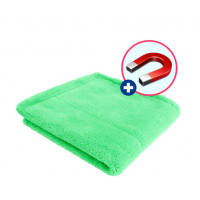 Purestar "magnetic" premium green buffing towel
